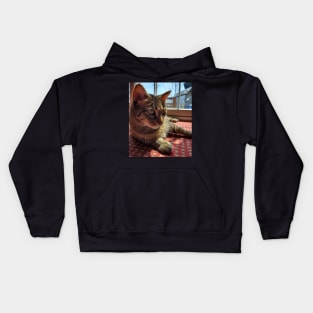 Riley the Derp King Kids Hoodie